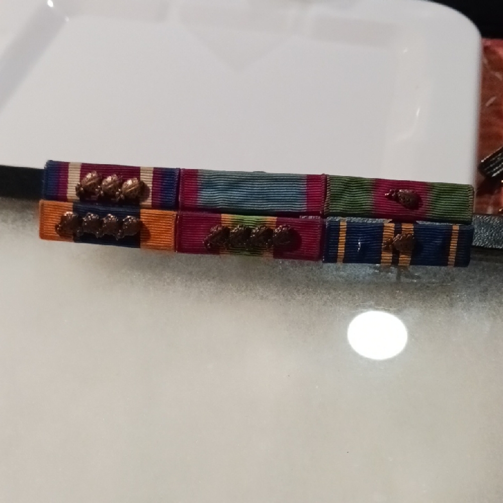 Colorful Military Ribbon Bar